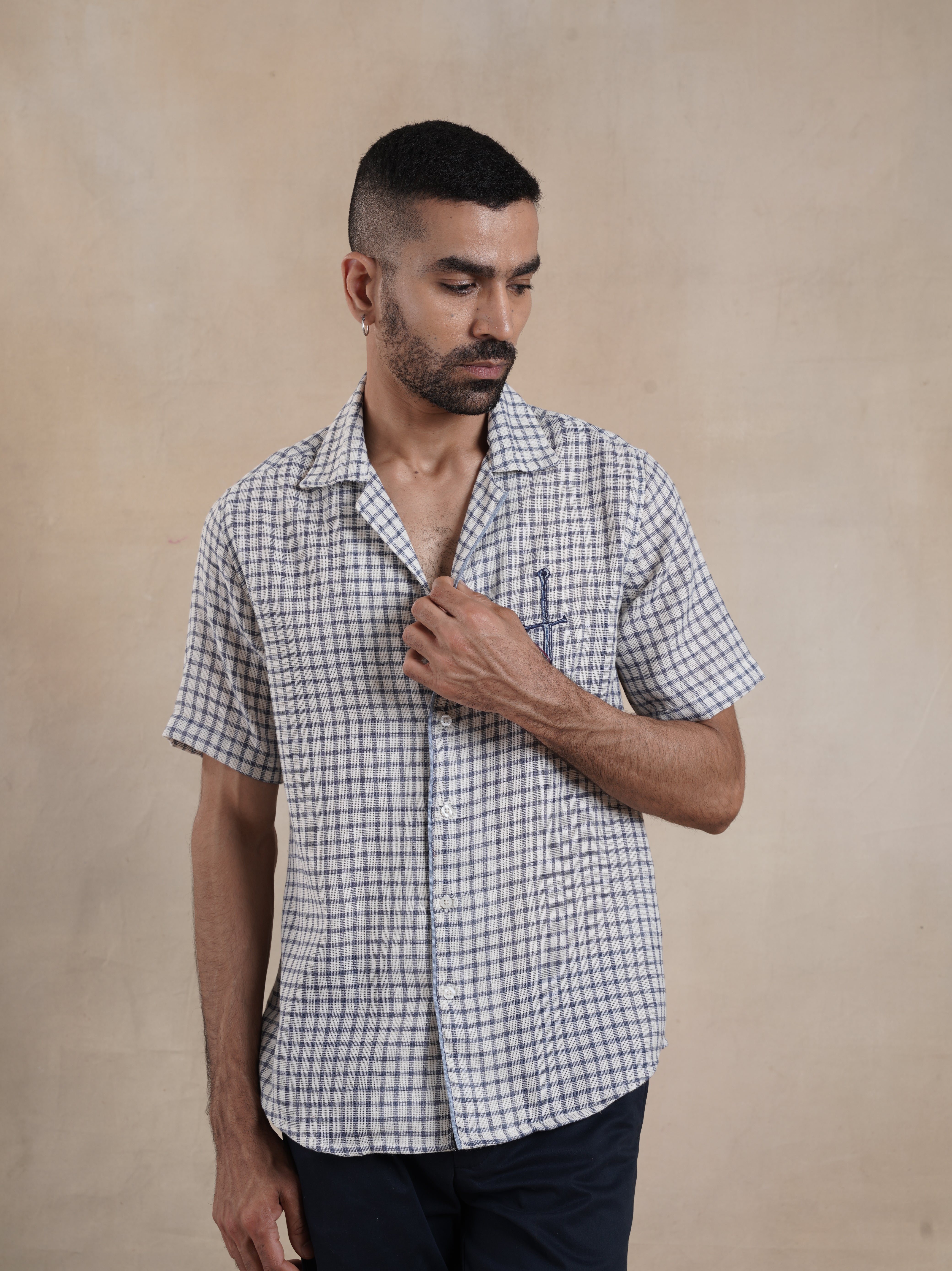 Men's Embroidered Resort Shirt