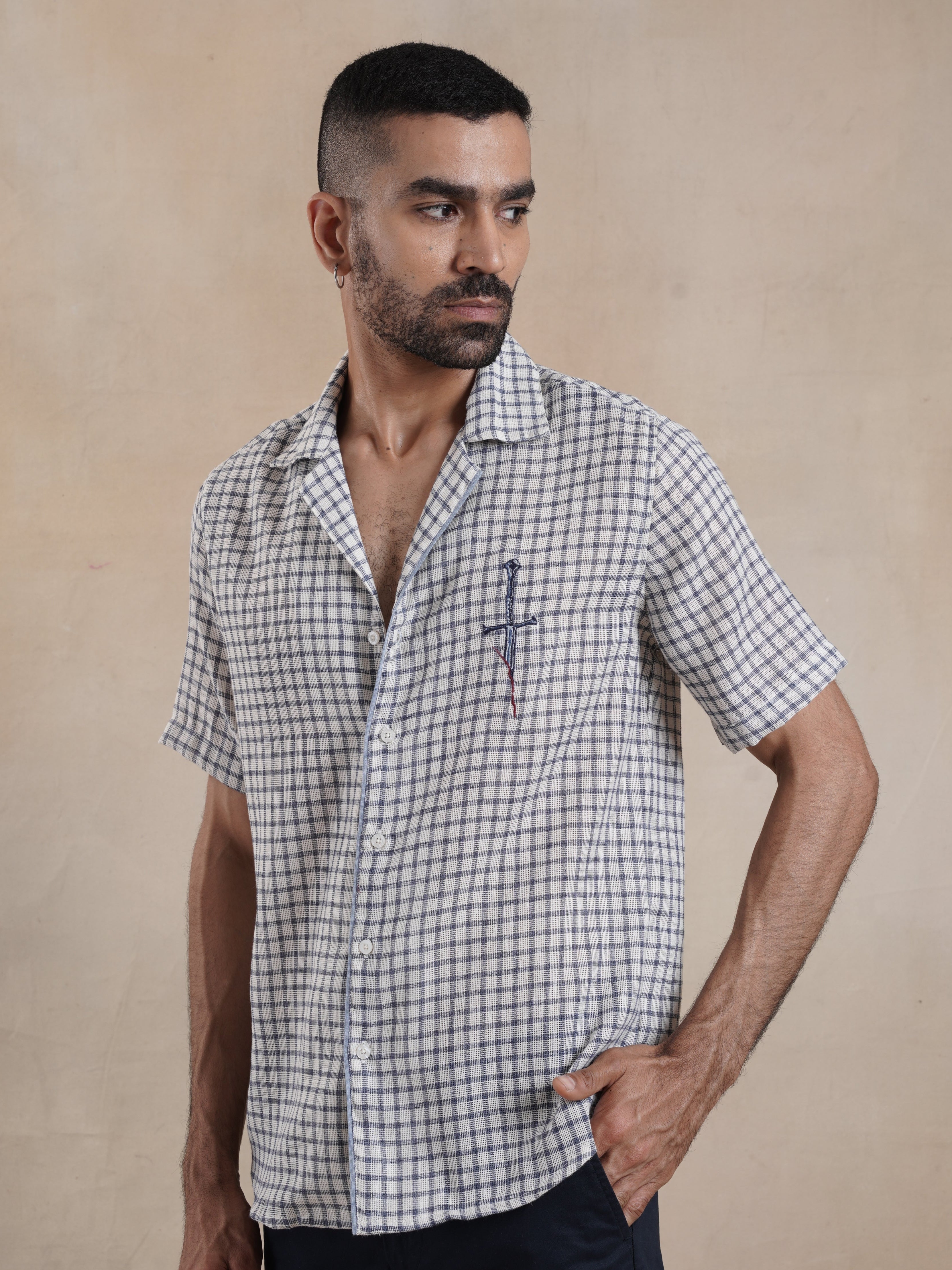 Men's Embroidered Resort Shirt