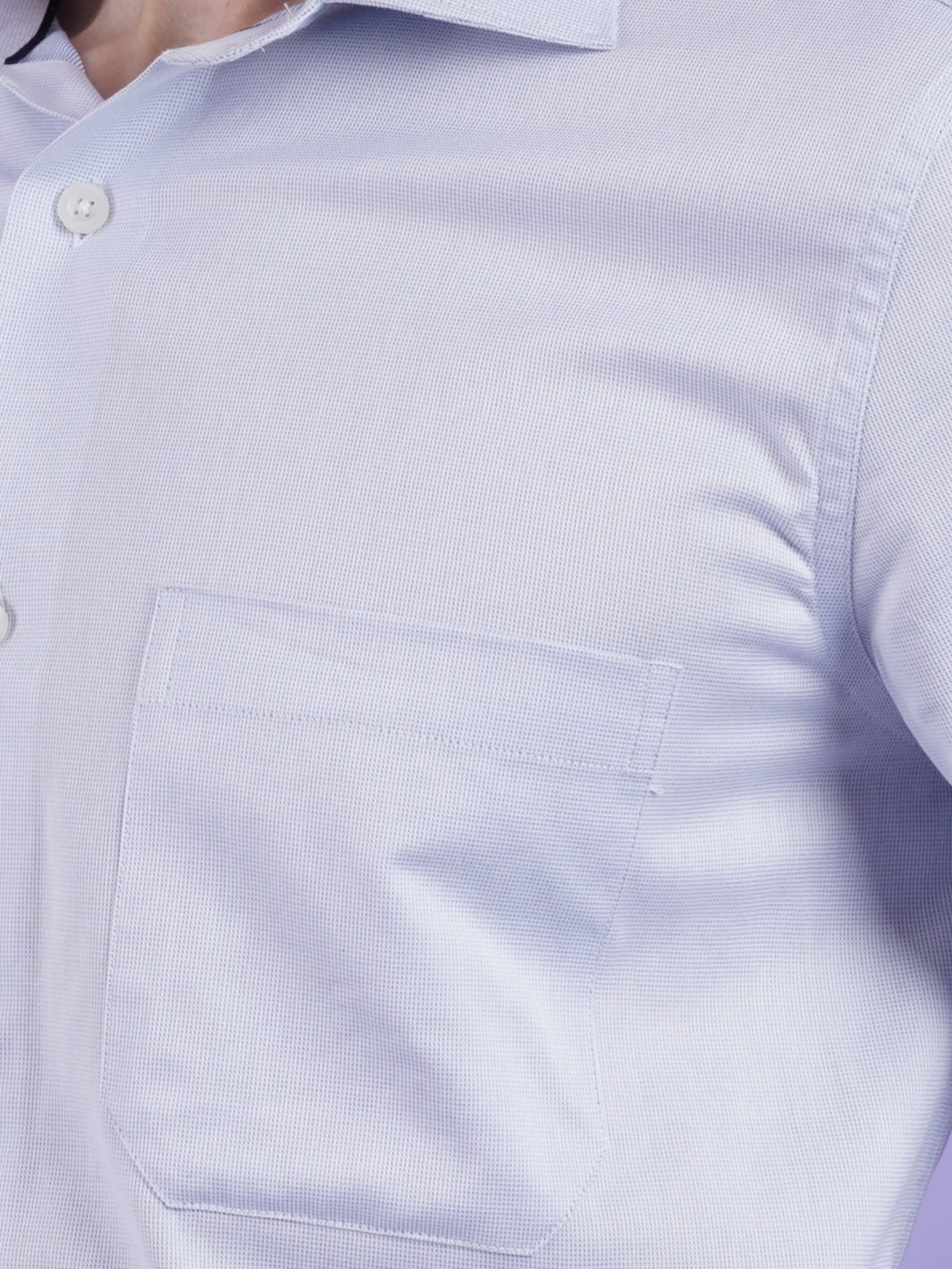 Men's Blue Formal Full Sleeves Shirt