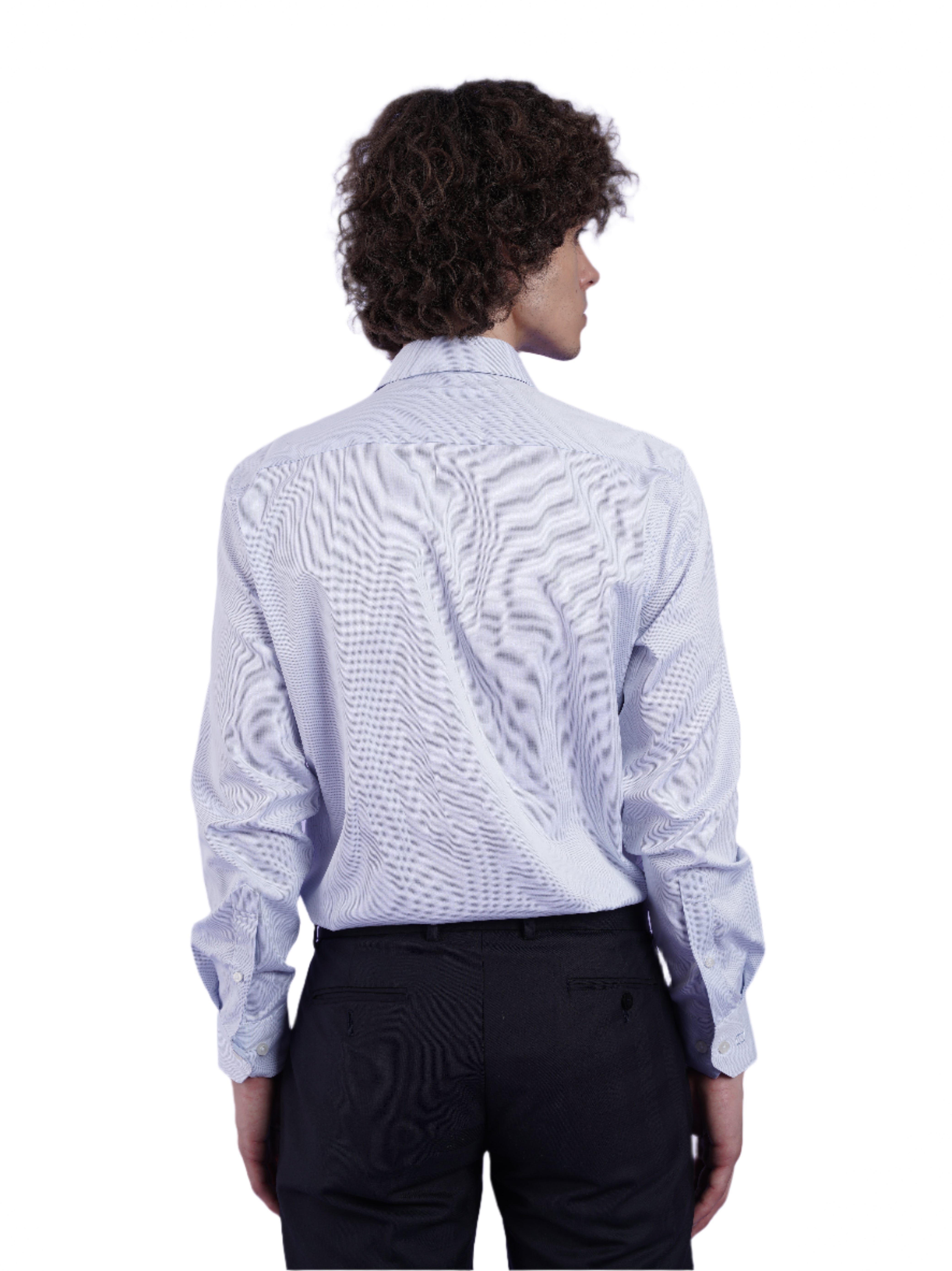 Men's Blue Formal Full Sleeves Shirt