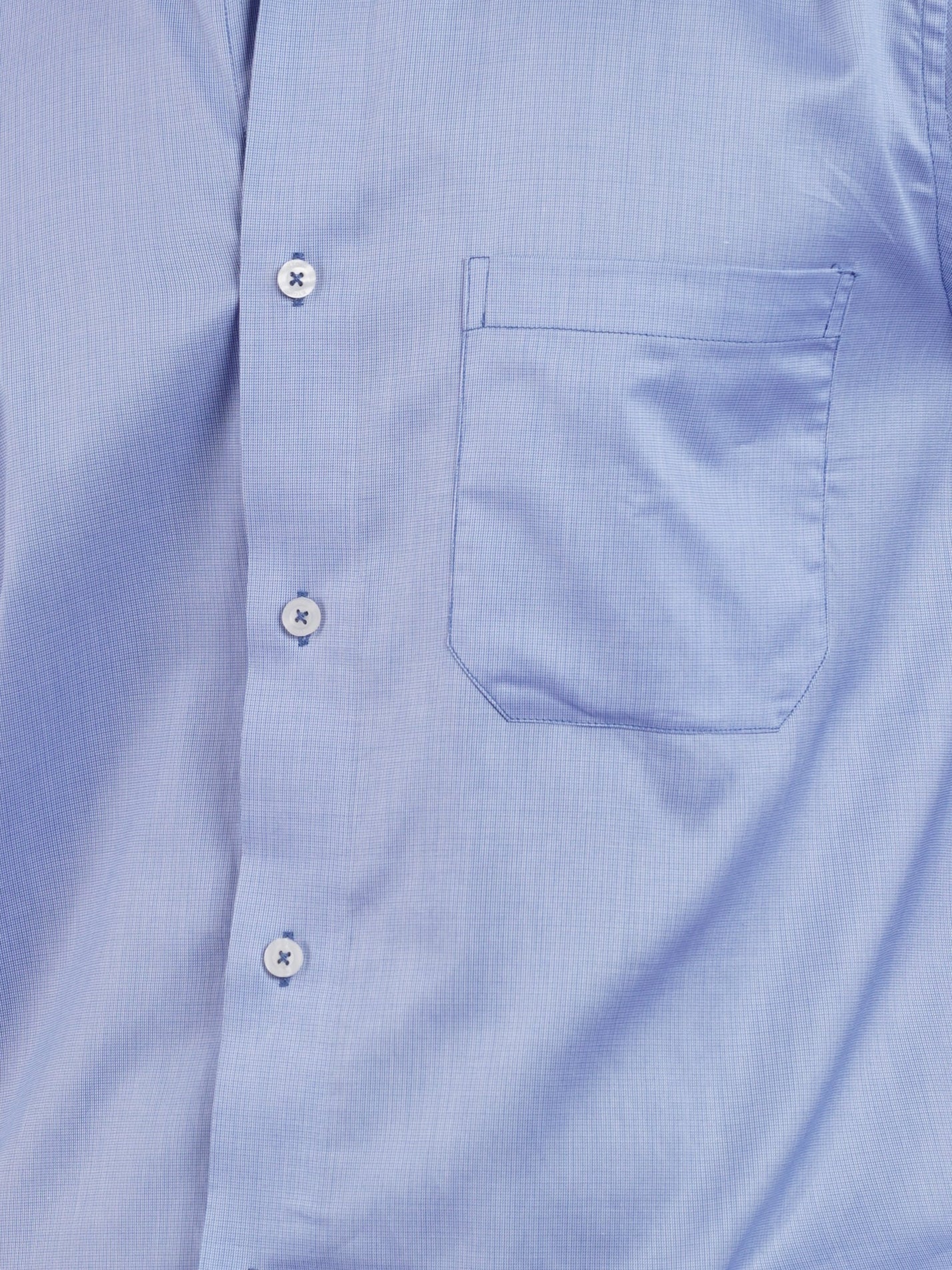 Men's Blue Formal Full Sleeves Shirt
