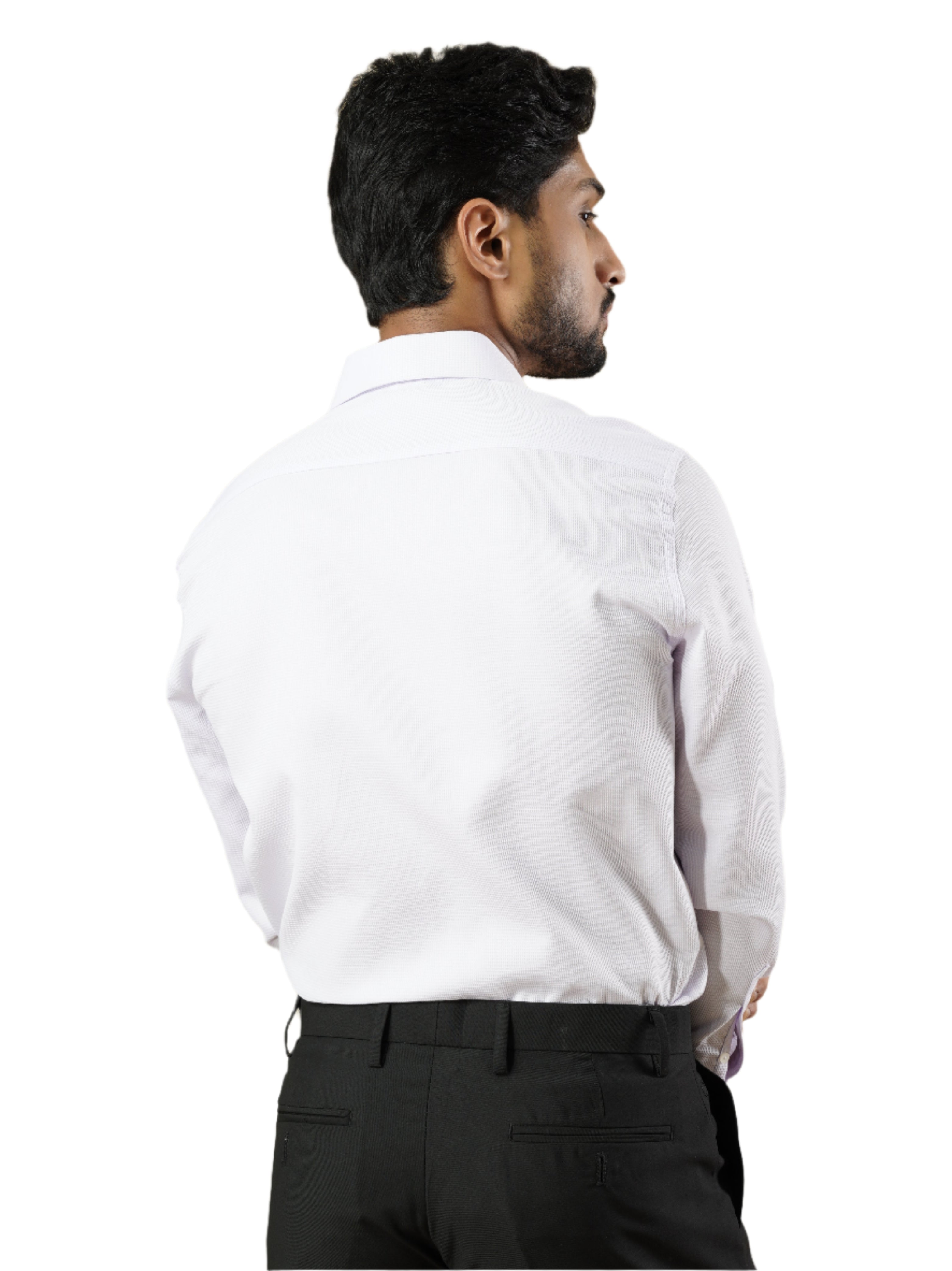 Men’s Lavender Formal Full Sleeves Shirt